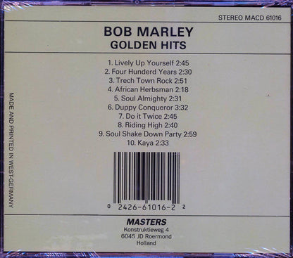 Bob Marley - Golden Hits [New CD]