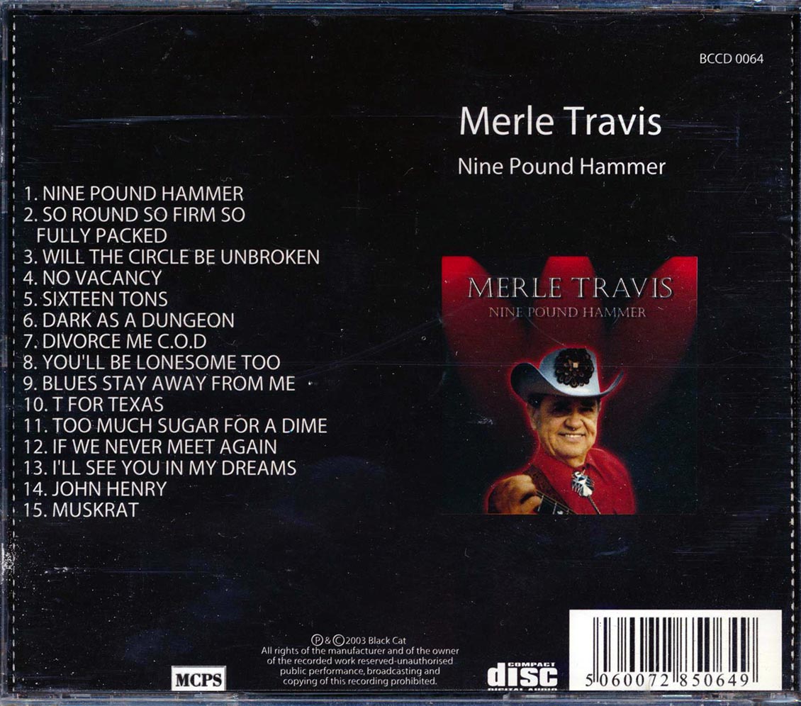 Merle Travis - Nine Pound Hammer [New CD]