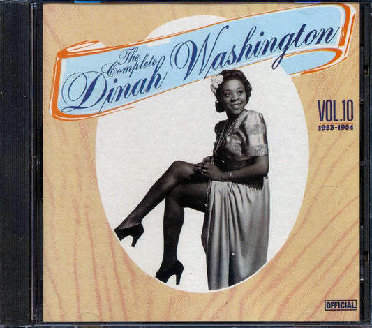 Dinah Washington - The Complete Dinah Washington Volume 10: 1953-1954 [New CD]