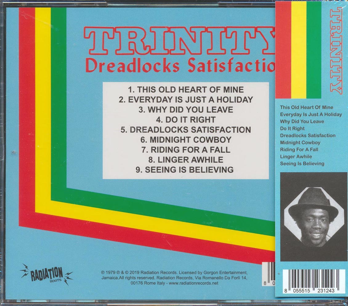 Trinity - Dreadlocks Satisfaction (ltd. ed.) [New CD]