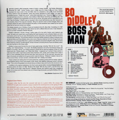 Bo Diddley - Boss Man (+2 bonus tracks) (ltd. ed.) (180g) [New Vinyl Record LP]