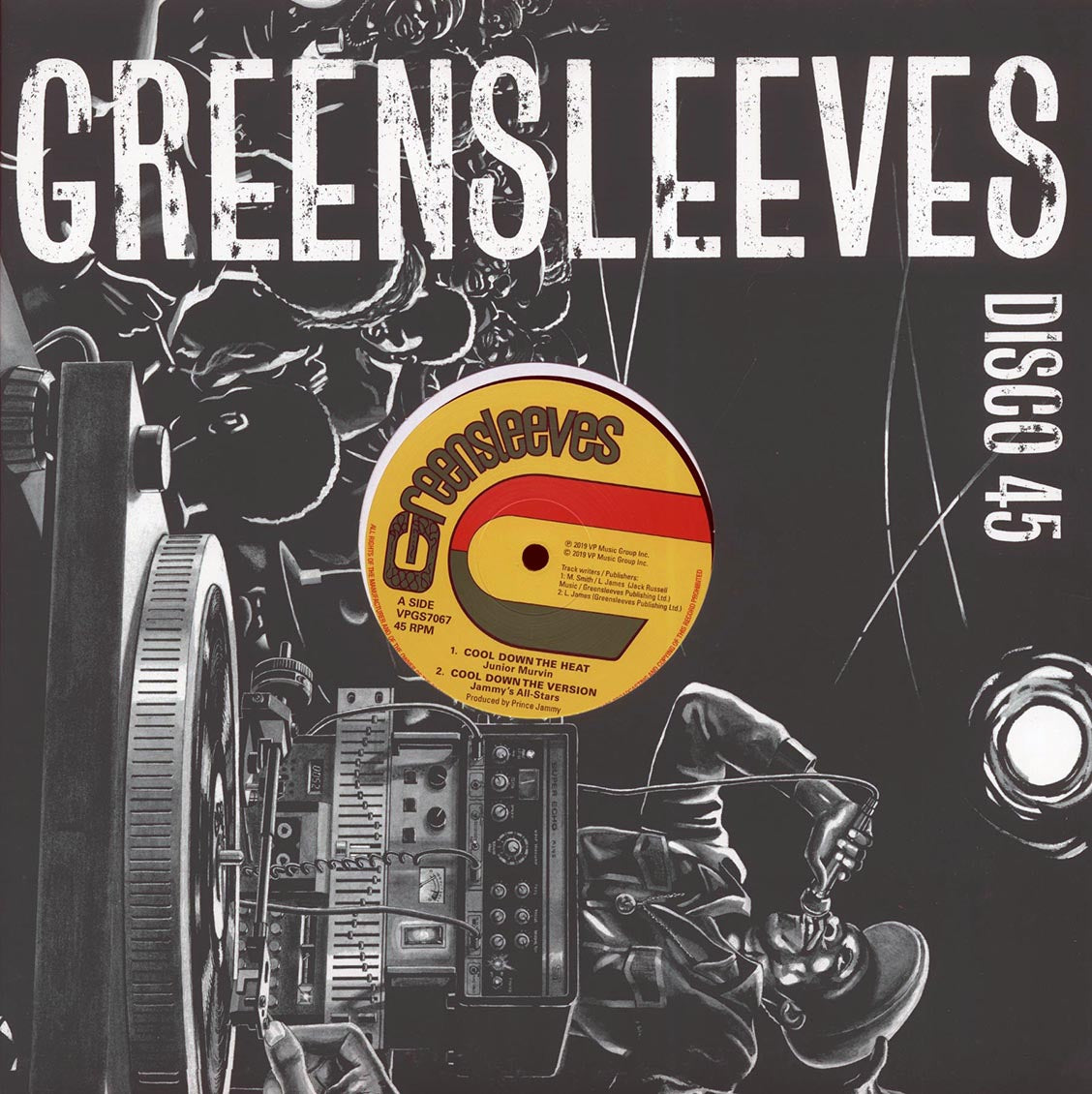 Nitty Gritty - Run Down The World; Jammy's All Stars - Run Down The Version  /  Jr. Murvin - Cool Down The Heat; Jammy's All Stars - Cool Down The Version [New]