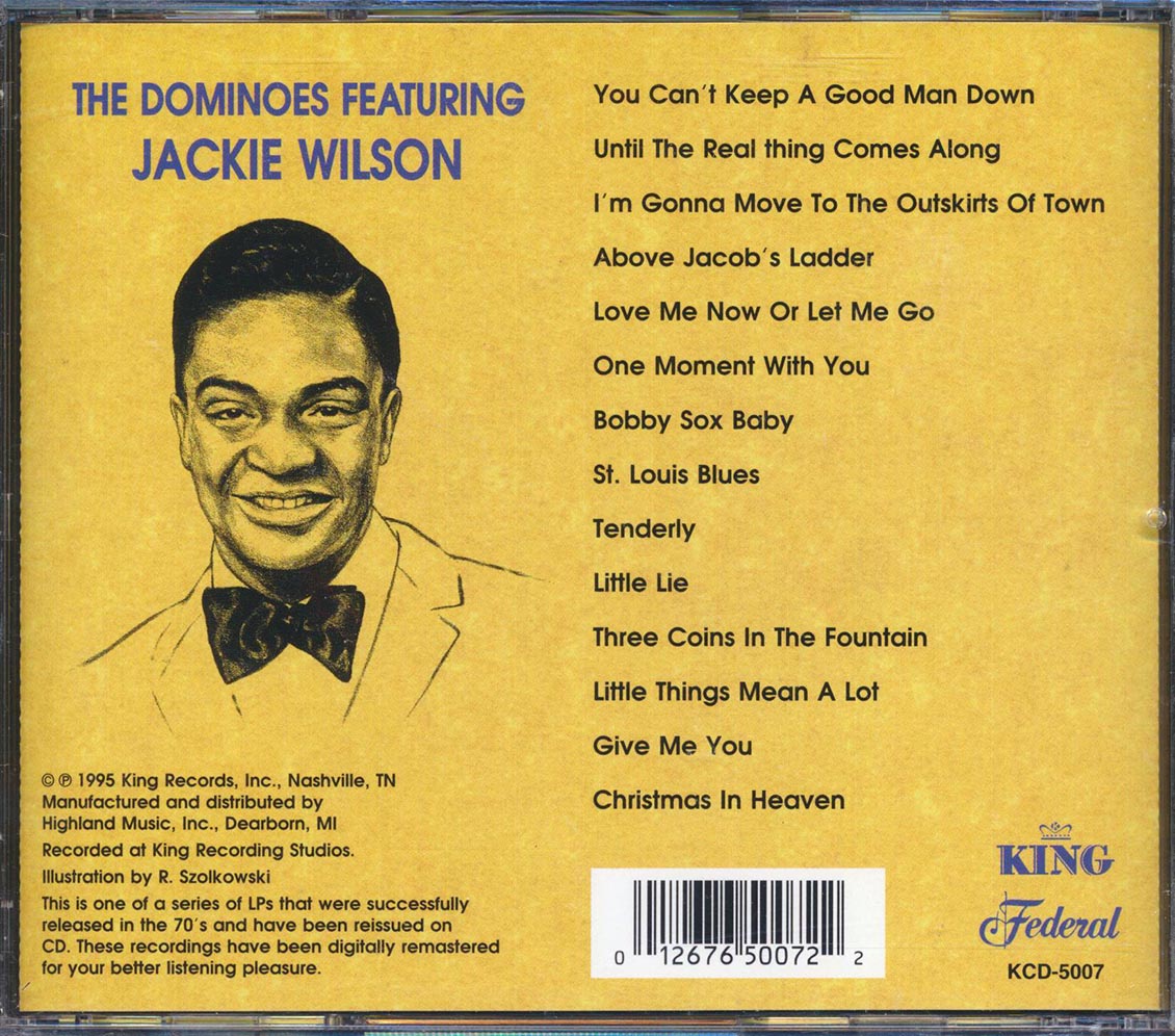 Jackie Wilson With The Dominoes - 14 Hits Volume 3 (remastered) [New CD]