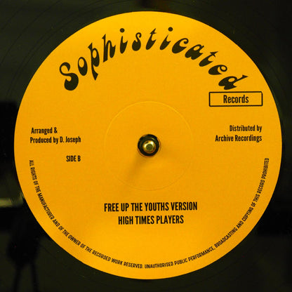 Time Unlimited - Free Up The Youths (Straight Mix); Time Unlimited - Free Up The Youths (Vibes Mix)  /  High Times Players - Free Up The Youths Version [New Vinyl 12"]