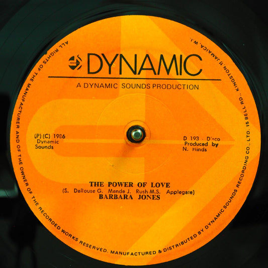 Barbara Jones - The Power Of Love  /  Version (orig. press) [New]
