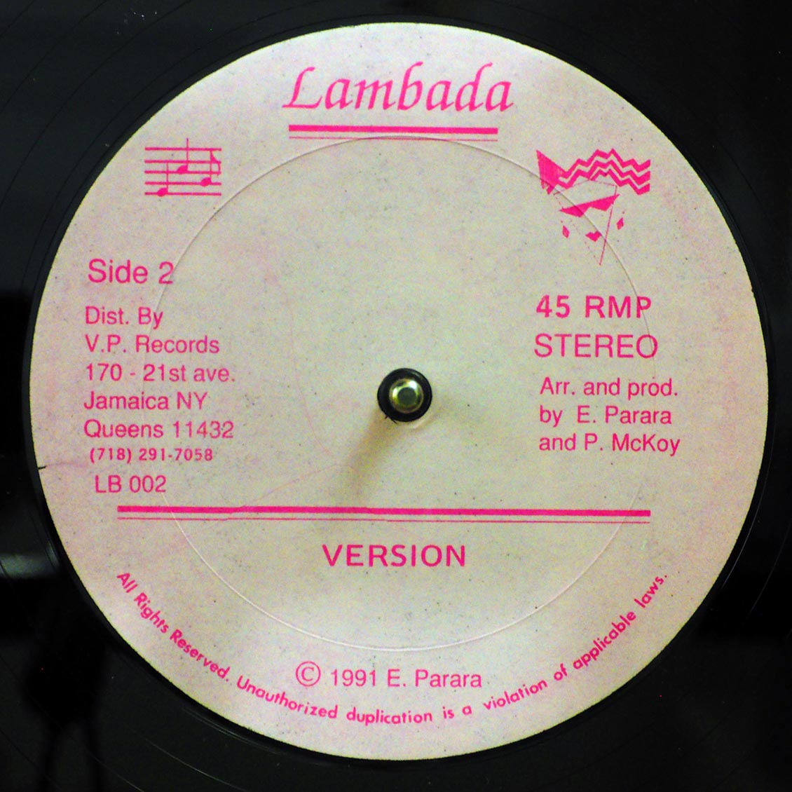 Red Dragon - Bow Cat; Version  /  Version 2 (rhythm: "Answer AKA Never Let Go") (orig. press) [New Vinyl 12"]