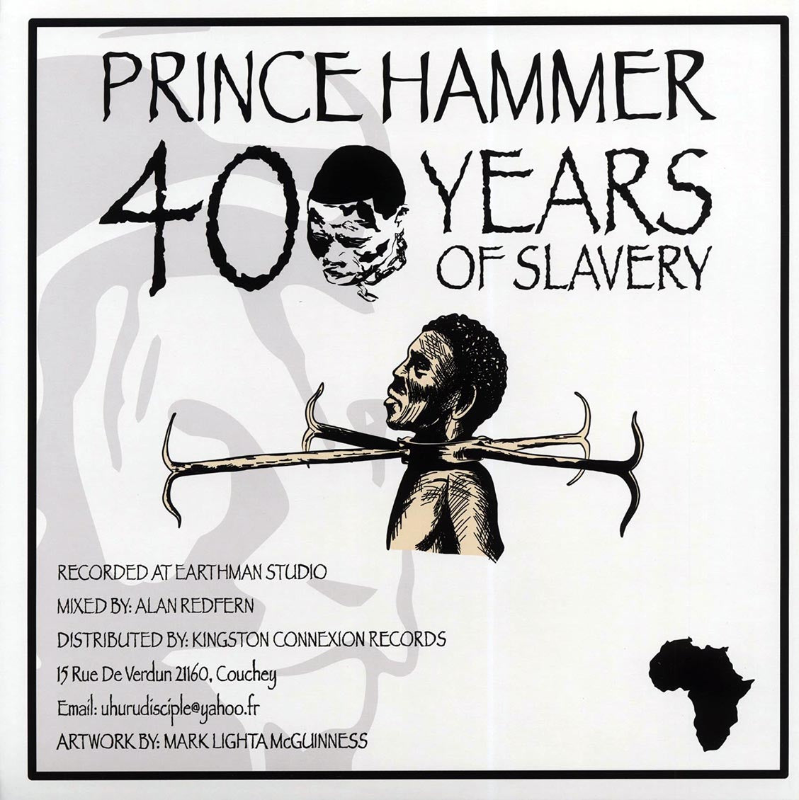 Prince Hammer - 400 Years Of Slavery  /  Alan Redfern - 400 Years Dub; Alan Redfern - 400 years Dub Version 2 [New Vinyl 12"]