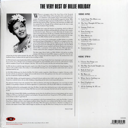Billie Holiday - The Very Best Of Billie Holiday (180g) (colored vinyl) [New Vinyl LP]