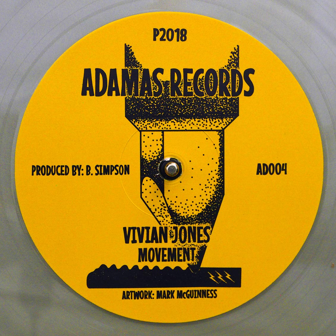 Vivian Jones - Movement; Movement Dub  /  Movement Dub 2 (clear vinyl) [New]