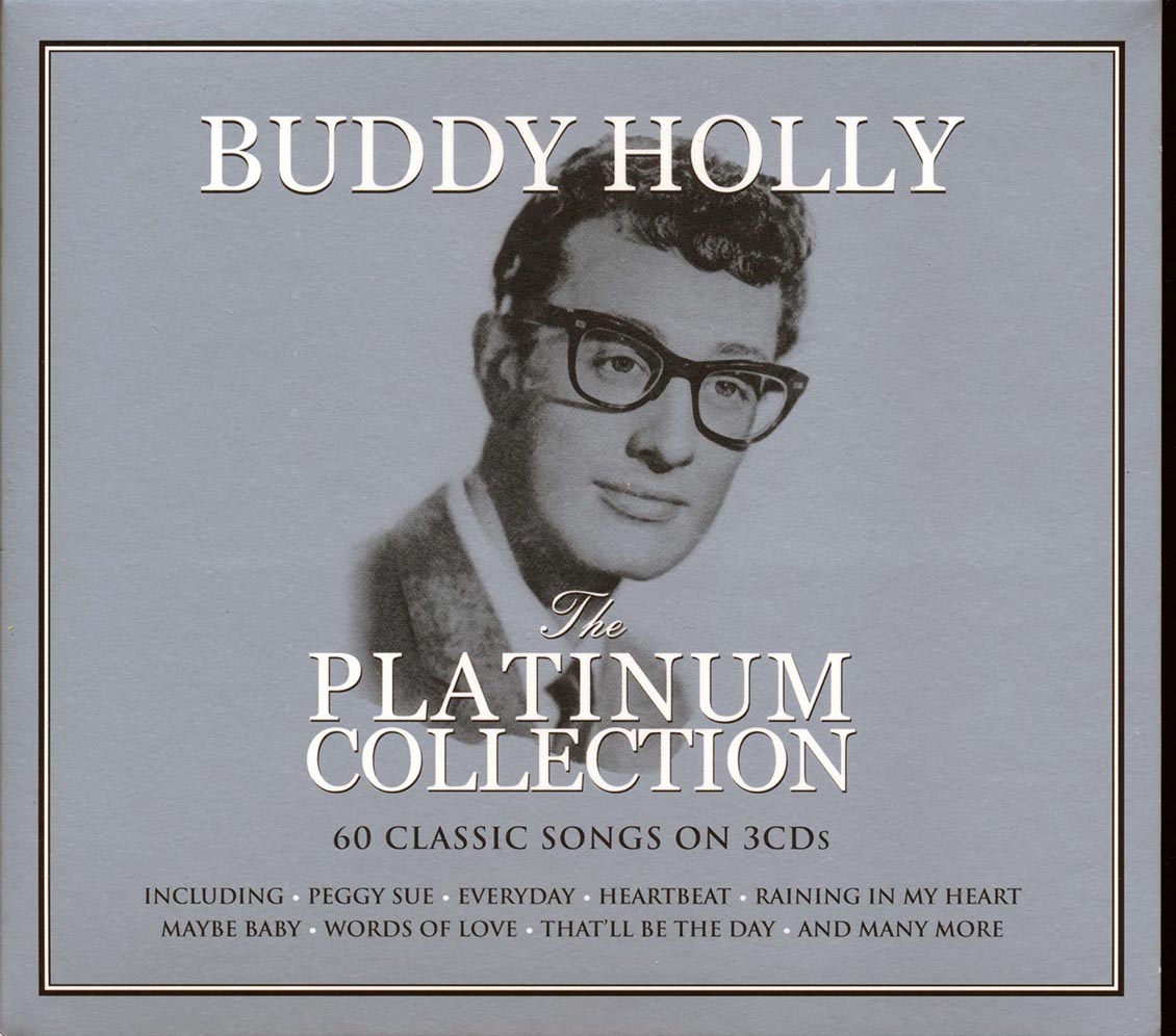 Buddy Holly - The Platinum Collection (60 tracks) (3xCD) (deluxe 3-fold digipak) [New CD]