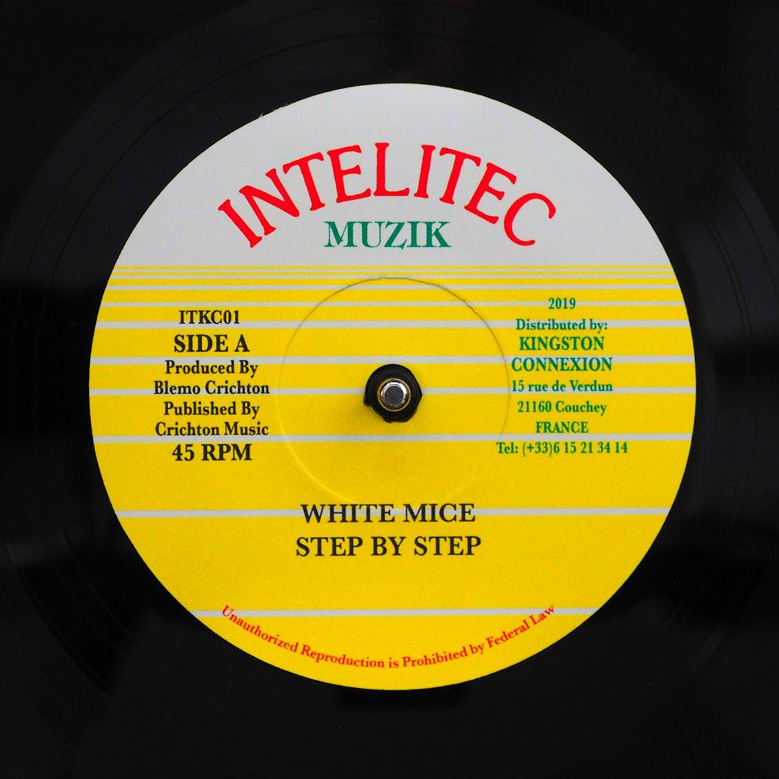 White Mice - Step By Step  /  Version (rhythm: "White Mice - Step By Step") [New] [New Vinyl 7"]