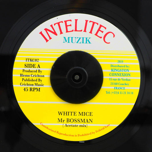 White Mice - Mr. Bossman  /  Dub Version [New] [New Vinyl 7"]
