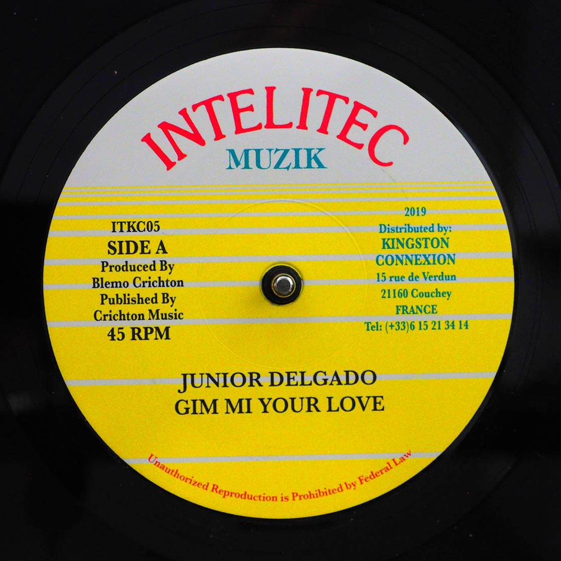 Jr. Delgado - Gim Mi Your Love  /  Gim Me Version [New] [New Vinyl 7"]