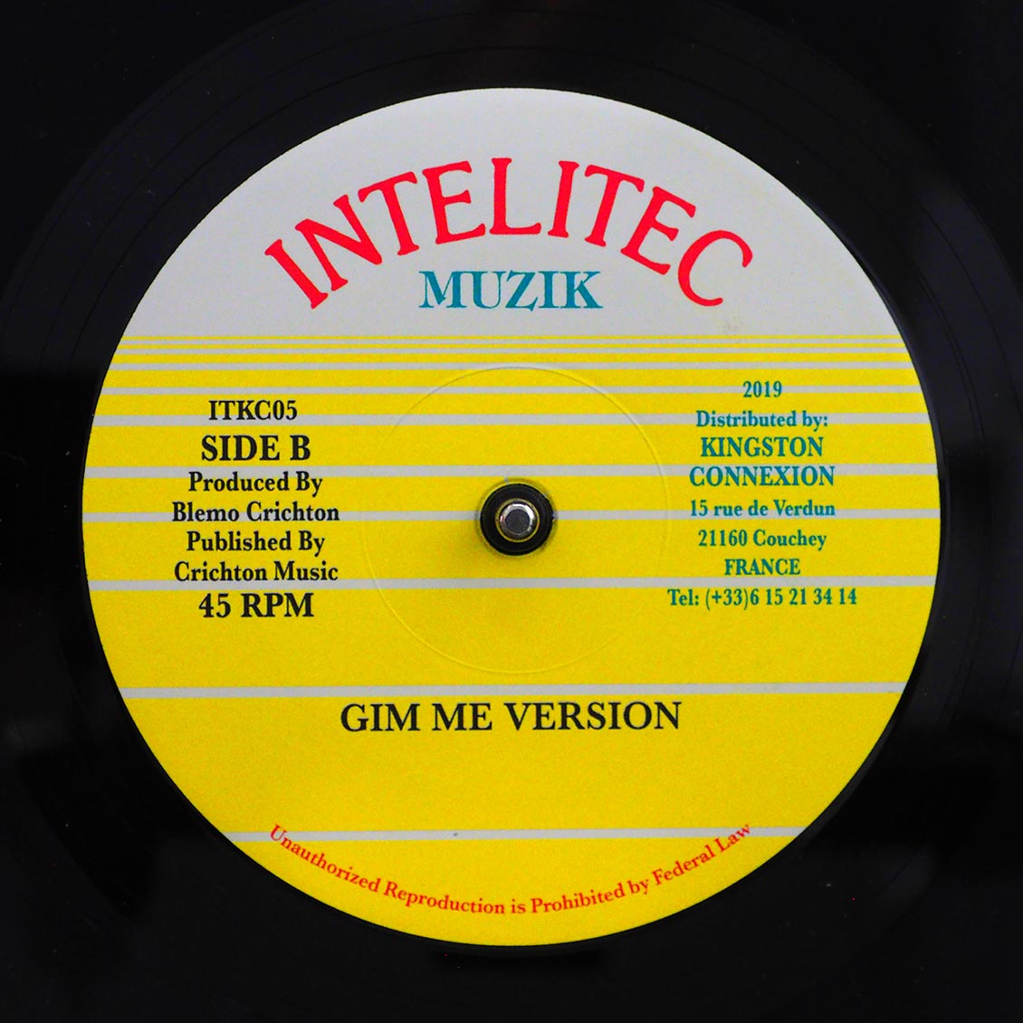 Jr. Delgado - Gim Mi Your Love  /  Gim Me Version [New Vinyl 7"]