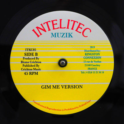 Jr. Delgado - Gim Mi Your Love  /  Gim Me Version [New Vinyl 7"]