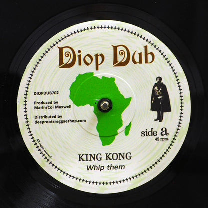 King Kong - Whip Dem  /  Simon Nyabin, Dougie Conscious - Whip Dub [New Vinyl 7"]