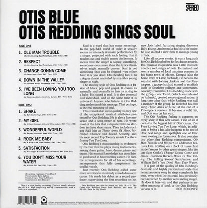 Otis Redding - Otis Blue/Otis Redding Sings Soul (180g) (blue vinyl) [New Vinyl LP]