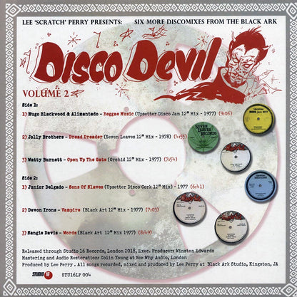 Lee Perry - Disco Devil Volume 2: Six More Classic Discomixes From The Black Ark Studio 1977-78 [New Vinyl LP]