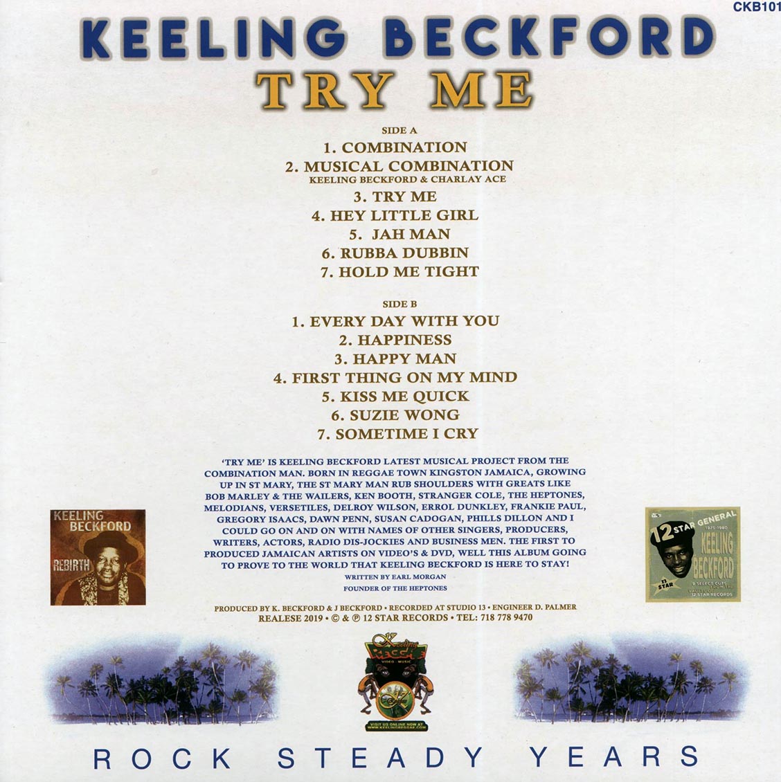 Keeling Beckford - Try Me [New Vinyl LP]