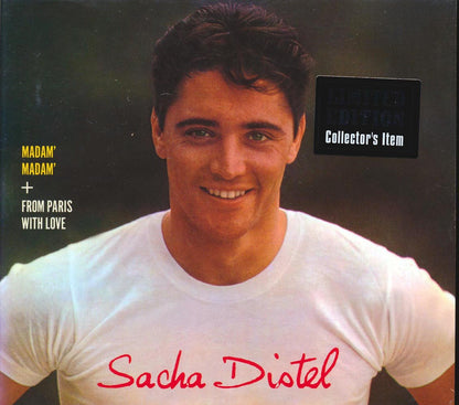 Sacha Distel - Madam Madam + From Paris (2 albums on 1 CD) (24 tracks) (+4 bonus tracks) (ltd. ed.) (deluxe 3-fold digipak) (remastered) (24 [New CD]