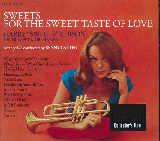 Harry Sweets Edison - Sweets For The Sweet Taste Of Love + When Lights Are Low (2 albums on 1 CD) (24 tracks) (ltd. ed.) (deluxe 3-fold digipak) (24-bit mastering) (remastered) [New CD]