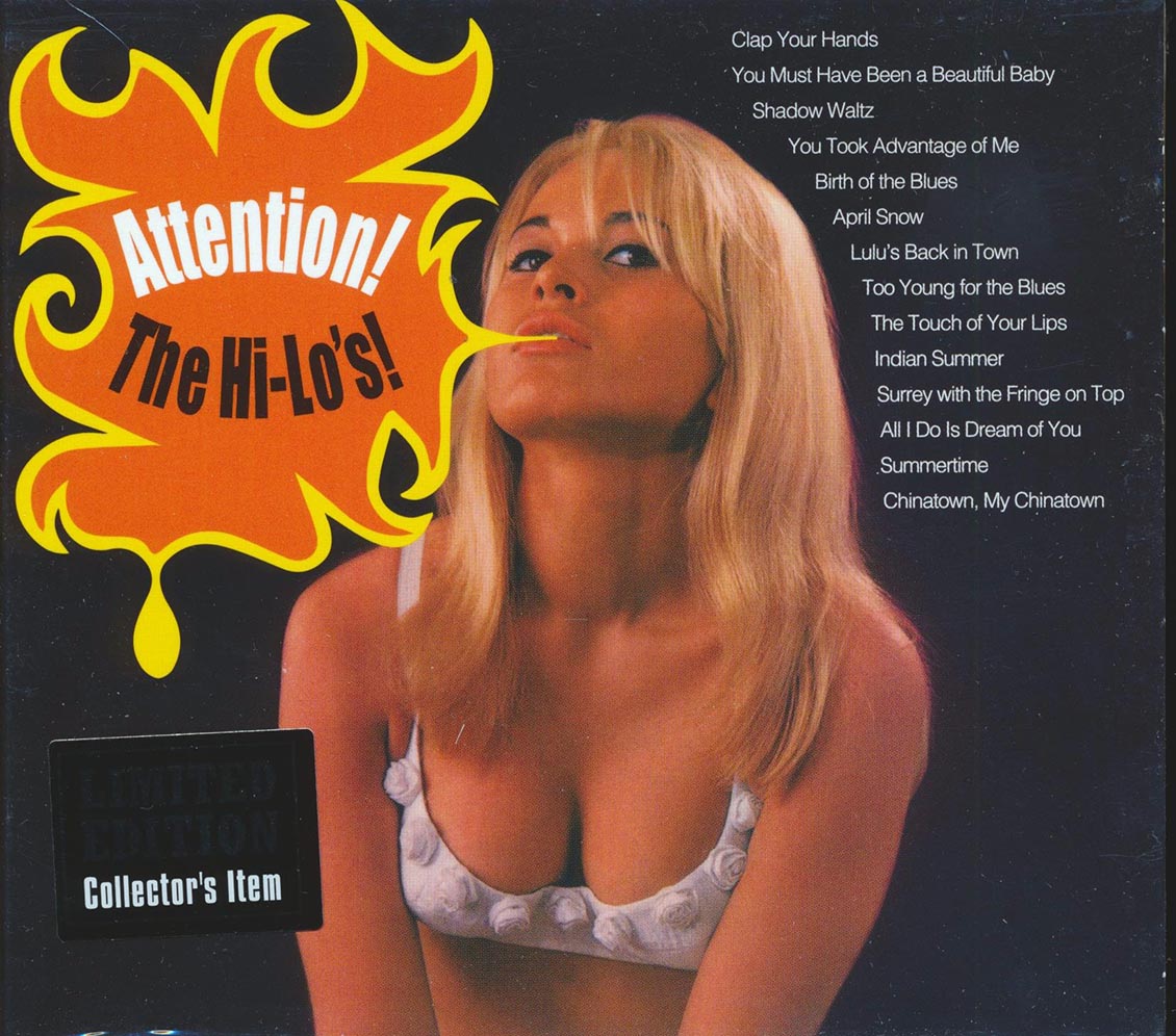 The Hi-Lo's - Attention!: Under Glass + The Hi-Lo's In Stereo + The Hi-Lo's On Hand (3 albums on 1 CD) (29 tracks) (+4 bonus tracks) (ltd. ed.) (deluxe 3-fold digipak) (24-bit masterin [New CD]