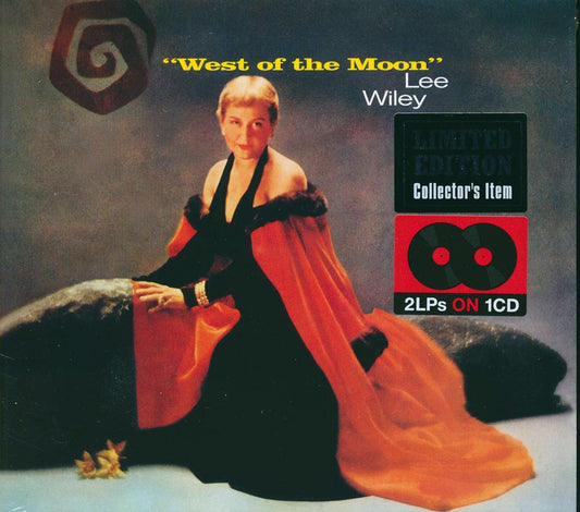 Lee Wiley - West Of The Moon + A Touch Of The Blues (2 albums on 1 CD) (24 tracks) (ltd. ed.) (deluxe 3-fold digipak) (24-bit mastering) (remastered) [New CD]