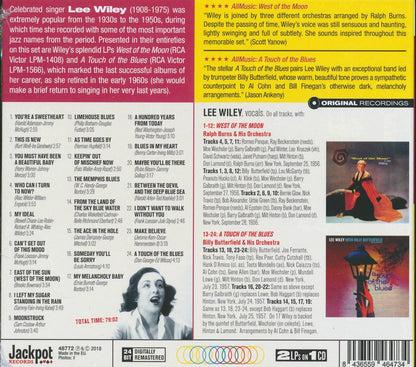 Lee Wiley - West Of The Moon + A Touch Of The Blues (2 albums on 1 CD) (24 tracks) (ltd. ed.) (deluxe 3-fold digipak) (24-bit mastering) (remastered) [New CD]