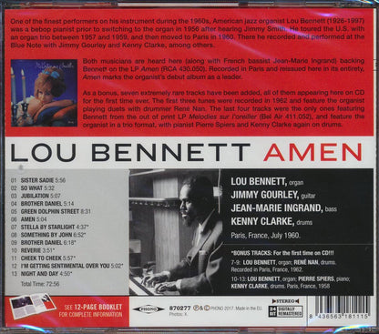 Lou Bennett - Amen (& More) (+7 bonus tracks) (incl. 12-page booklet) (24-bit mastering) (remastered) [New CD]