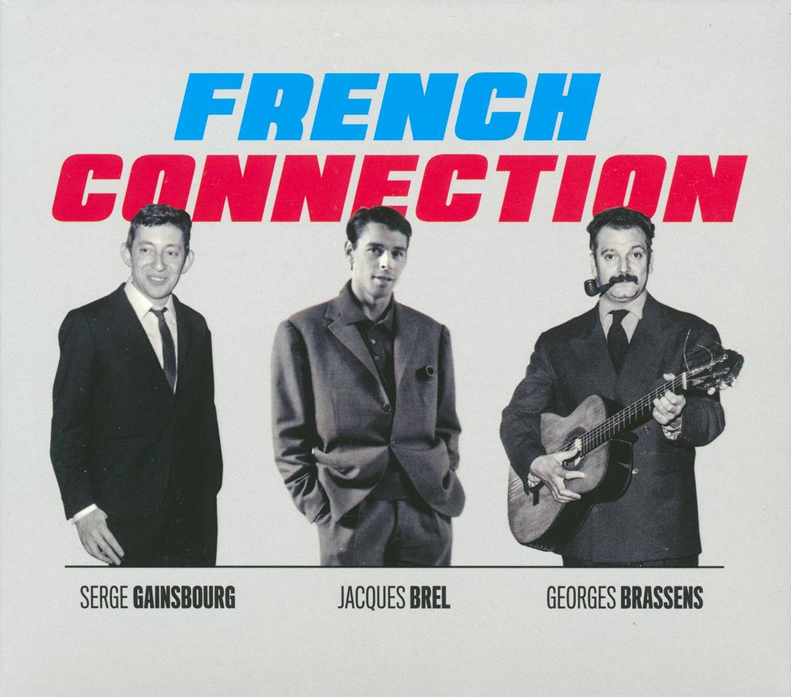 Serge Gainsbourg, Jacques Brel, George Brassens - French Connection (75 tracks) (3xCD) (incl. 20-page booklet) (deluxe 4-fold digipak) [New CD]