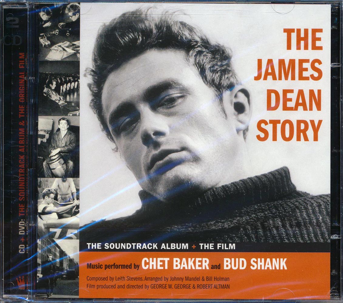 Chet Baker, Bud Shank - The James Dean Story (the Soundtrack Album CD + The Film DVD) (20 tracks) (+9 bonus tracks) (incl. DVD) (incl. 20-page booklet) (24-bit mastering) (remastered) [New CD]