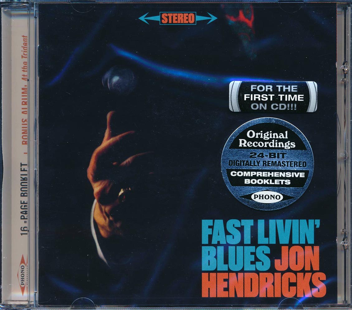 Jon Hendricks - Fast Livin' Blues (22 tracks) (+11 bonus tracks) (incl. 16-page booklet) (24-bit mastering) (remastered) [New CD]