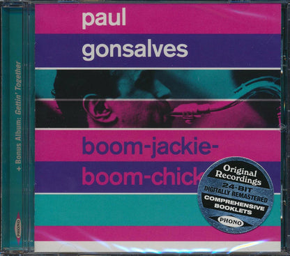 Paul Gonsalves - Boom-Jackie-Boom-Chick + Gettin' Together (2 albums on 1 CD) (incl. 12-page booklet) (24-bit mastering) (remastered) [New CD]