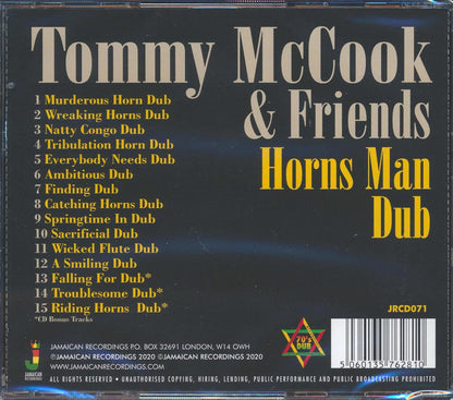Tommy McCook & Friends - Horns Man Dub [New CD]