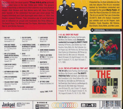 The Hi-Lo's - All Over The Place + And All That Jazz (2 albums on 1 CD) (24 tracks) (ltd. ed.) (deluxe 3-fold digipak) (24-bit mastering) (remastered) [New CD]