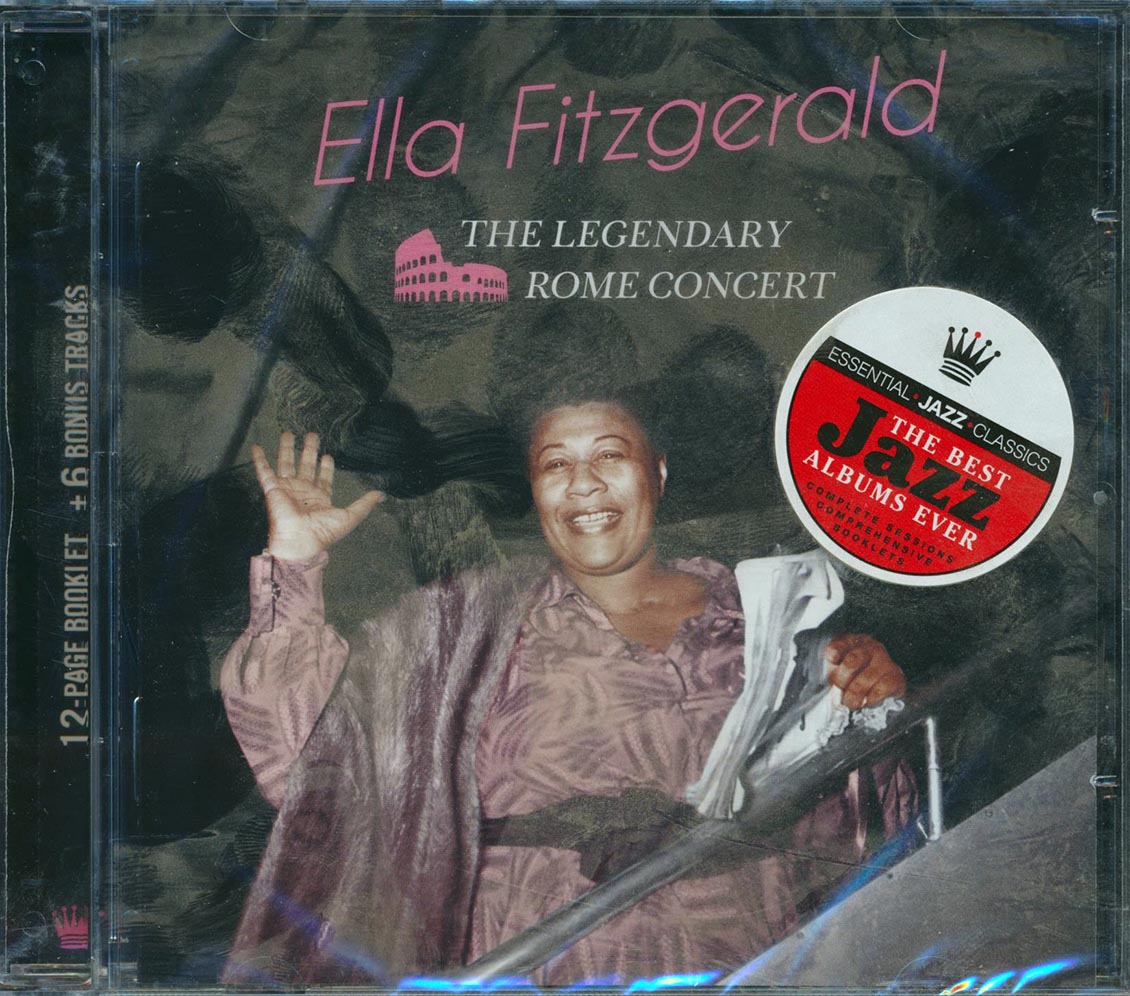 Ella Fitzgerald - The Legendary Rome Concert (24 tracks) (+6 bonus tracks) (incl. 12-page booklet) (24-bit mastering) (remastered) [New CD]