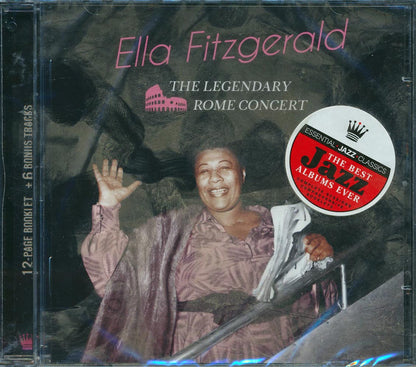 Ella Fitzgerald - The Legendary Rome Concert (24 tracks) (+6 bonus tracks) (incl. 12-page booklet) (24-bit mastering) (remastered) [New CD]