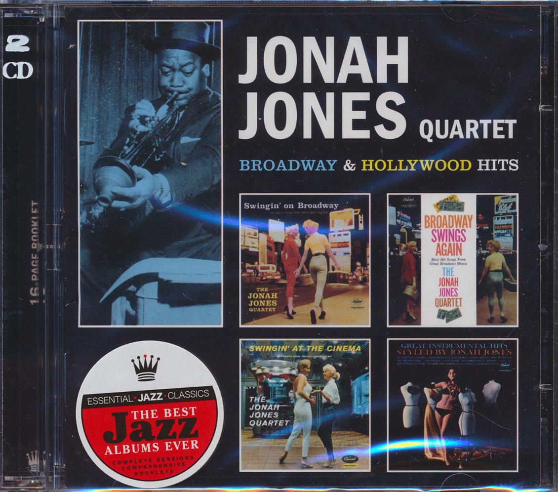 Jonah Jones Quartet - Broadway & Hollywood Hits (4 albums on 2 CDs) (63 tracks) (+14 bonus tracks) (2xCD) (incl. 16-page booklet) (24 [New CD]