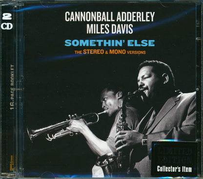 Cannonball Adderley, Miles Davis - Somethin' Else: The Stereo & Mono Versions (22 tracks) (+12 bonus tracks) (ltd. ed.) (2xCD) (incl. 16-page booklet) (24-bit mastering) (remaste [New CD]