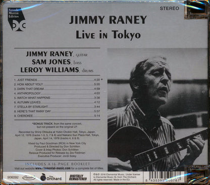 Jimmy Raney - Live In Tokyo (+bonus track) (incl. 16-page booklet) (remastered) [New CD]