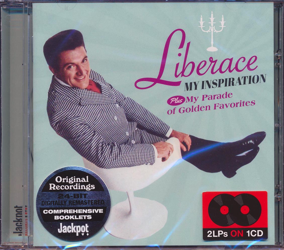 Liberace - My Inspiration + My Parade Of Golden Favorites (2 albums on 1 CD) (26 tracks) (+bonus track) (incl. 16-page booklet) (24-bit mastering) (remastered [New CD]