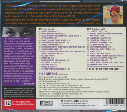Nina Simone - Strange Fruit: Starring Nina Simone + Bonus Tracks (32 tracks) (2xCD) (incl. 12-page booklet) (24-bit mastering) (remastered) [New CD]