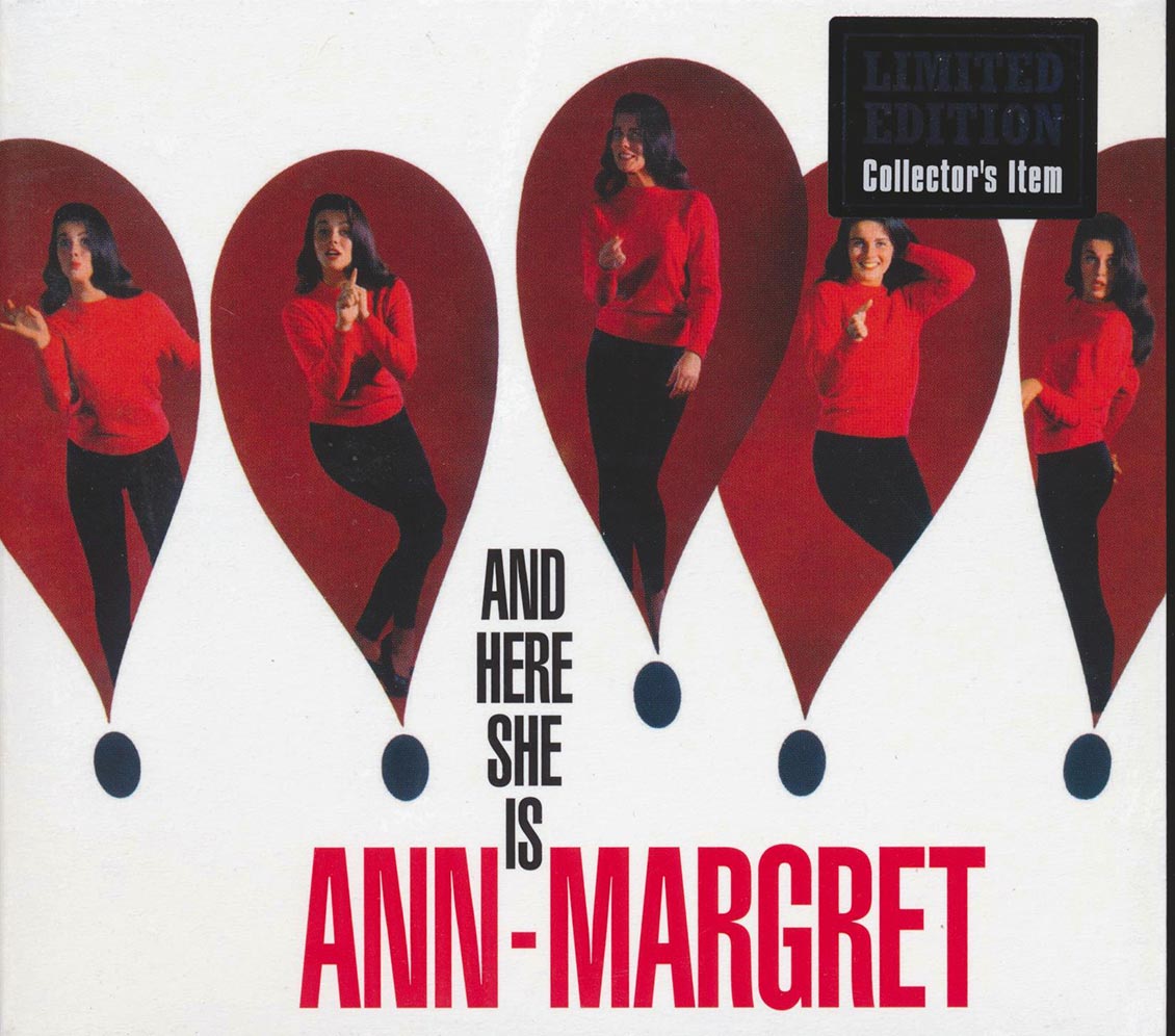Ann Margret - And Here She Is + The Vivacious One (2 albums on 1 CD) (+3 bonus tracks) (ltd. ed.) (deluxe 3-fold digipak) (24-bit mastering) (remaster [New CD]
