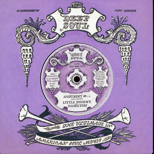 Little Johnny Hamilton - Apartment  /  Little Johnny Hamilton - Cry Like A Baby [New Vinyl 7"]