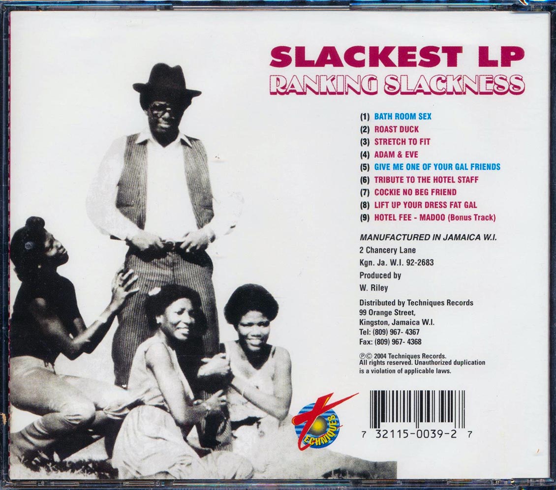General Echo (Ranking Slackness) - Slackest [New CD]