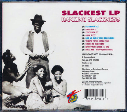 General Echo (Ranking Slackness) - Slackest [New CD]