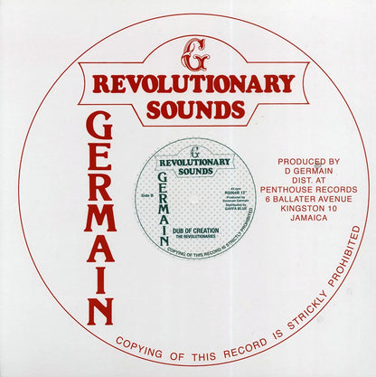 Cultural Roots - Age Of Creation; Revolutionaries - Dub Creation  /  Revolutionaries - Dub Of Creation [New Vinyl Record 12" Single]