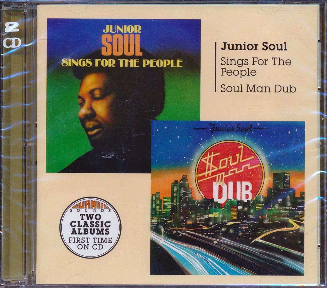 Junior Soul - Sings For The People + Soul Man Dub (2 albums on 2 CDs) [New] [New CD]