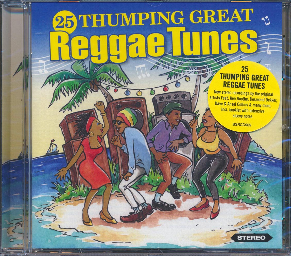 Ken Boothe, Desmond Dekker, The Pioneers, Etc. - 25 Thumping Great Reggae Tunes (25 tracks) [New CD]
