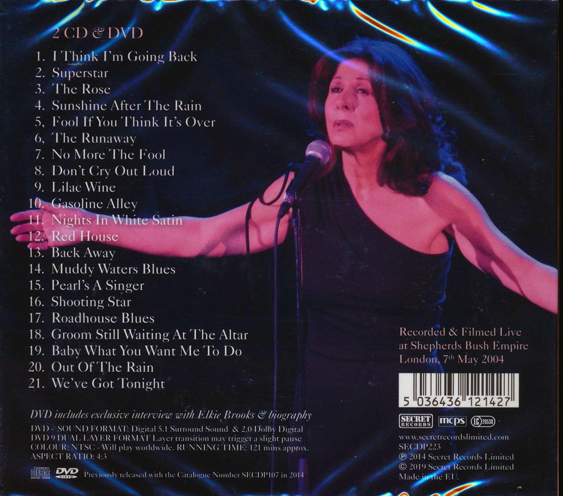 Elkie Brooks - We've Got Tonight: The Collection (21 tracks) (2xCD) (incl. DVD) (deluxe 4-fold digipak) [New CD]